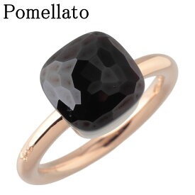 ポメラート ヌード クラシック ガーネット リング 現行モデル 約13.5号 750PG/WG 新品仕上げ済 Pomellato【中古】21038