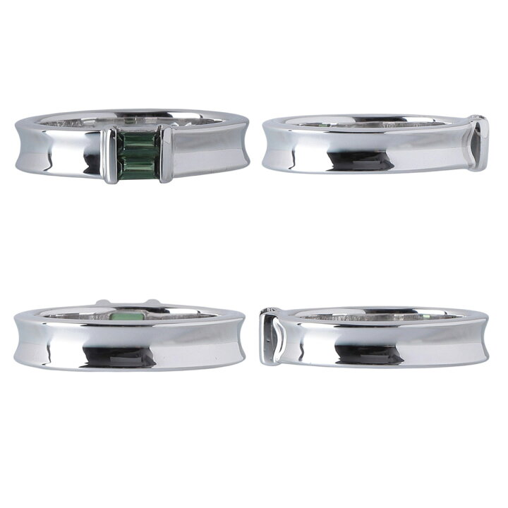 楽天市場】ティファニー グリーントルマリン リング スタッキング  