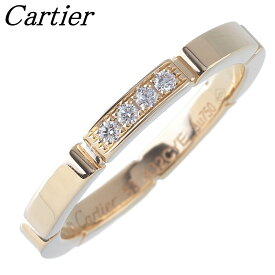 カルティエ ダイヤ リング マイヨン パンテール #53 4PD Au750YG 新品仕上げ済 Cartier【中古】26341