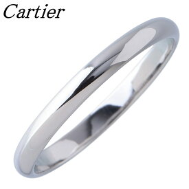 カルティエ 1895 ウェディング リング #57 幅2.4mm Pt950 新品仕上げ済 Cartier【中古】26408