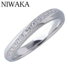 俄 ダイヤ リング 綺羅 約11号 Pt950 新品仕上げ済 ニワカ NIWAKA【中古】26495
