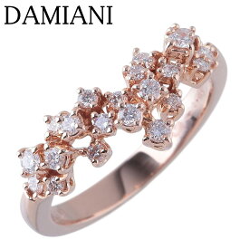 ダミアーニ ミモザ ダイヤ リング 約12.5号 750PG 保証書(2026年) 箱 新品仕上げ済 DAMIANI【中古】27120