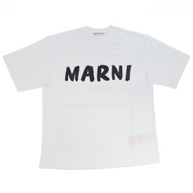 【22SS新作】 マルニ MARNI レディース－Tシャツ ロゴ 白TシャツTHJET49EPH USCS11 LOW01ホワイト系 bos-22 ts-01 apparel-01 tcld-bhsn