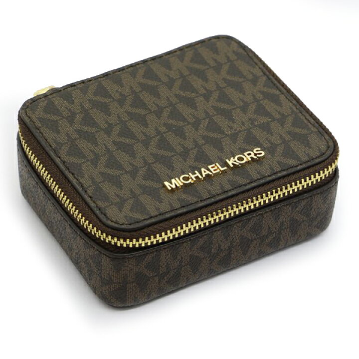 楽天市場 マイケルコース ジュエリーケース ファッション小物 Michael Kors 35t1ggfn8b Brown レディース Tcld1114 Online Shop Vivi 楽天市場店