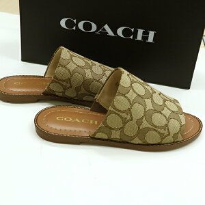 R[` T_ t@bV COACH Hazel Sandal In Signature Jacquard CI054/KH/SD-5 fB[X US TCY5@22.5cm TCLD3104