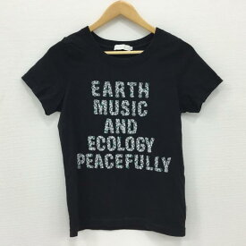 earth music&amp;ecology アースミュージックアンドエコロジー 半袖 Tシャツ T Shirt 【USED】【古着】【中古】10000499