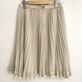 KUMIKYOKU クミキョク ひざ丈スカート スカート Skirt Medium Skirt プリーツスカート【USED】【古着】【中古】10002807