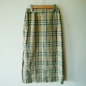 Burberry London バーバリーロンドン ロングスカート スカート Skirt Long Skirt ラップスカート【USED】【古着】【中古】10009418