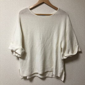 JEANASIS ジーナシス 七分袖 ニット、セーター Knit, Sweater 【USED】【古着】【中古】10010482