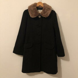 PATTERN・fiona パターンフィオナ コート一般 コート Coat 襟のファー取り外し可【USED】【古着】【中古】10014326