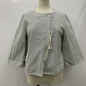 INED イネド ジャンパー、ブルゾン ジャケット、上着 Jacket ストライプ【USED】【古着】【中古】10022889