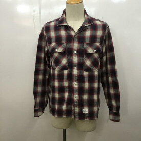 W)TAPS ダブルタップス 長袖 シャツ、ブラウス Shirt, Blouse WTAPS 091GWDT-SHM03 チェック【USED】【古着】【中古】10028267