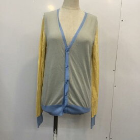 abel アベル 長袖 カーディガン Cardigan 無地【USED】【古着】【中古】10034767