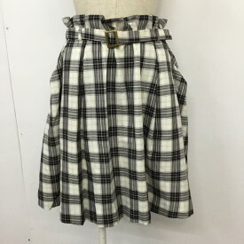 E hyphen world gallery イーハイフンワールドギャラリー ひざ丈スカート スカート Skirt Medium Skirt チェックスカート【USED】【古着】【中古】10044897