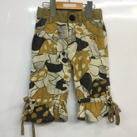 MUCHACHA ムチャチャ キュロット パンツ Pants, Trousers Divided Skirt, Culottes キッズ XS きのこ 総柄 8分丈【USED】【古着】【中古】10049474