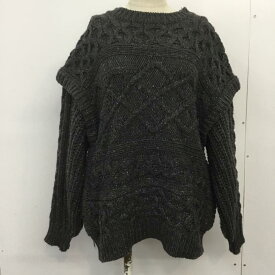 Ungrid アングリッド 長袖 ニット、セーター Knit, Sweater 112062609201-01 ケーブルニット【USED】【古着】【中古】10070040