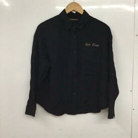 CIAOPANIC チャオパニック 長袖 シャツ、ブラウス Shirt, Blouse 91385 バックロゴ【USED】【古着】【中古】10072575