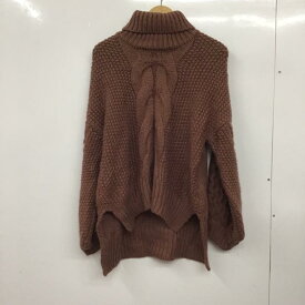 who's who Chico フーズフーチコ 長袖 ニット、セーター Knit, Sweater 【USED】【古着】【中古】10072834