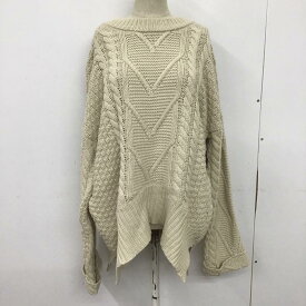 who's who Chico フーズフーチコ 長袖 ニット、セーター Knit, Sweater 【USED】【古着】【中古】10083273