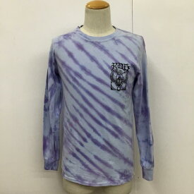 RADIALL ラディアル 長袖 Tシャツ T Shirt RAD-17AW-SPOT-CUT002 タイダイ バックプリント【USED】【古着】【中古】10083379