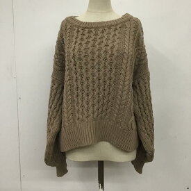 who's who Chico フーズフーチコ 長袖 ニット、セーター Knit, Sweater 【USED】【古着】【中古】10084056