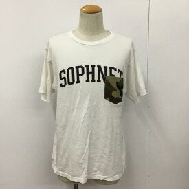 SOPHNET. ソフネット 半袖 Tシャツ T Shirt SOPH-170083 CAMOUFLAGE POCKET NUMBERING TEE【USED】【古着】【中古】10091221