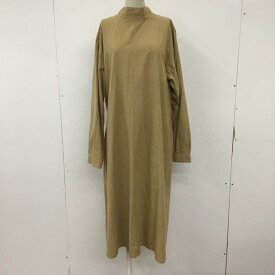 USED 古着 ロングスカート ワンピース One-Piece Long Skirt 長袖ロングワンピース バックスリットワンピース フレアスカート【USED】【古着】【中古】10093946