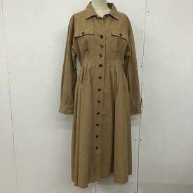 archives アルシーヴ 長袖 シャツワンピース 5362 ロング丈【USED】【古着】【中古】10093997