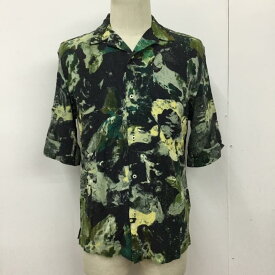 ZARA ザラ 半袖 シャツ、ブラウス Shirt, Blouse 半袖シャツ 総柄シャツ カジュアルシャツ【USED】【古着】【中古】10094023