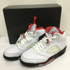 NIKE ナイキ スニーカー スニーカー Sneakers AIR JORDAN 5 RETRO FIRE RED エアジョーダン 5 レトロ ファイアレッド DA1911-102【USED】【古着】【中古】10098603