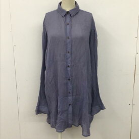 KBF ケイビーエフ 長袖 シャツ、ブラウス Shirt, Blouse KB05-23S040 楊柳ガーゼシャツ 長袖シャツ カラーシャツ カジュアルシャツ【USED】【古着】【中古】10099378