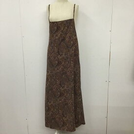 FREAK'S STORE フリークスストア ロングスカート ワンピース One-Piece Long Skirt 201-3155 キャミワンピース ノースリーブワンピース 総柄ワンピース ロングワンピース【USED】【古着】【中古】10100008