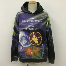 Supreme シュプリーム 長袖 パーカー Hooded Sweatshirt, Hoodie 18SS UNDERCOVER Public Enemy Hooded Sweatshirt【USED】【古着】【中古】10100073