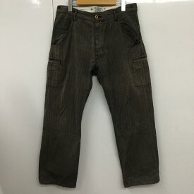 SCHOTT BROS. ショットブロス ワークパンツ、ペインターパンツ パンツ Pants, Trousers Work Pants, Cargo Pants, Painter's Pants カジュアルパンツ ワイドパンツ ワークパンツ ストレートパンツ ストライプパンツ【USED】【古着】【中古】10100574