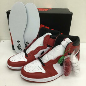 NIKE ナイキ スニーカー スニーカー Sneakers AIR JORDAN 1 RETRO HIGH OG CHICAGO エアジョーダン 1 レトロ ハイ シカゴ 555088-101【USED】【古着】【中古】10100868