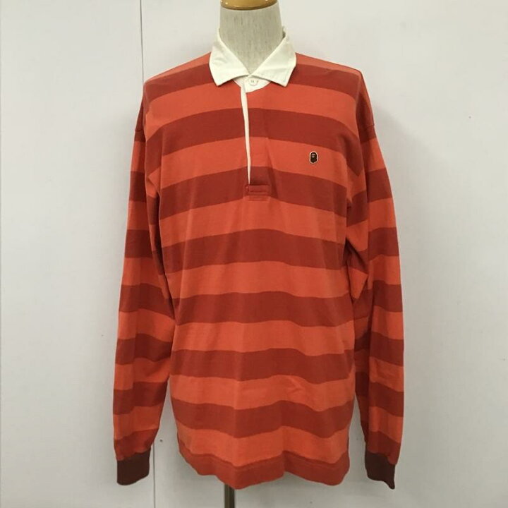 楽天市場】A BATHING APE アベイシングエイプ 長袖 ポロシャツ Polo 