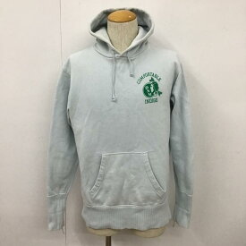 Denime ドゥニーム 長袖 パーカー Hooded Sweatshirt, Hoodie 長袖パーカー フード付きパーカー プリントスウェット トレーナー【USED】【古着】【中古】10101615