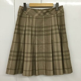 Burberry London バーバリーロンドン ミニスカート スカート Skirt Mini Skirt, Short Skirt チェックスカート フレアスカート ミニスカート プリーツスカート【USED】【古着】【中古】10101828