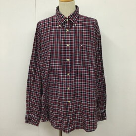 TOMMY HILFIGER トミーヒルフィガー 長袖 シャツ、ブラウス Shirt, Blouse 長袖シャツ チェックシャツ カラーシャツ カジュアルシャツ ボタンダウンシャツ【USED】【古着】【中古】10102570