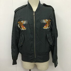 AVIREX アヴィレックス ジャンパー、ブルゾン ジャケット、上着 Jacket 6142012 L2Bタイプ ナイロンツイルジャケット ジップアップジャケット 刺繍【USED】【古着】【中古】10103403