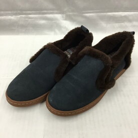 Minnetonka ミネトンカ スリッポン スリッポン Slip-on Shoes, Slip-ons 18M02 サイドゴアスリッポン ボア スニーカー【USED】【古着】【中古】10103578