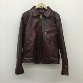 VANSON ヴァンソン ライダース ジャケット、上着 Jacket ENF OCTAGON シングルライダース 牛革【USED】【古着】【中古】10103680