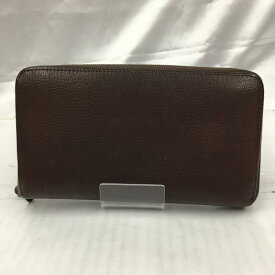 WHITE HOUSE COX ホワイトハウスコックス 長財布 財布 Wallet Long Wallet ラウンドファスナー レザー【USED】【古着】【中古】10104201