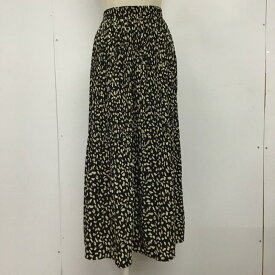 fifth フィフス ロングスカート スカート Skirt Long Skirt ロングスカート フレアスカート プリーツスカート 総柄【USED】【古着】【中古】10104687