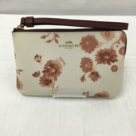 COACH コーチ ポーチ ポーチ Pouch F78037 リストレットポーチ 花柄【USED】【古着】【中古】10105137