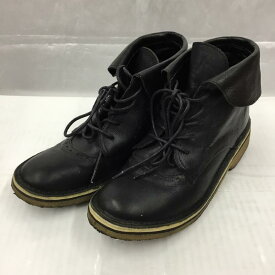 あしながおじさん アシナガオジサン ショートブーツ ブーツ Boots Short Boots 500055 レースアップ 24.5cm【USED】【古着】【中古】10105270