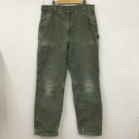 Carhartt カーハート ワークパンツ、ペインターパンツ パンツ Pants, Trousers Work Pants, Cargo Pants, Painter's Pants ワイドパンツ カーゴパンツ ミリタリーパンツ デニムジーンズ【USED】【古着】【中古】10105588