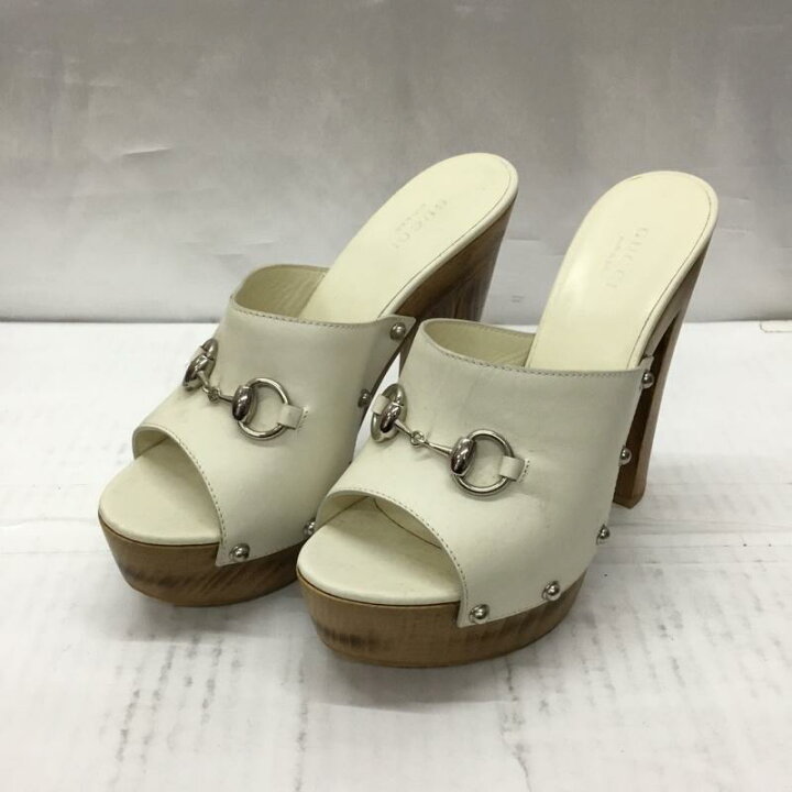 楽天市場】GUCCI グッチ ミュール ミュール High Heel Sandals 370471  