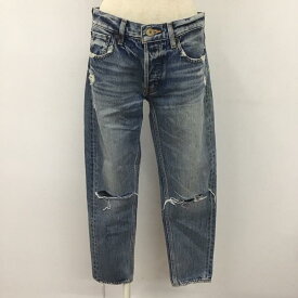 MOUSSY マウジー デニム、ジーンズ パンツ Pants, Trousers Denim Pants, Jeans 0108AW11-5030 クラッシュデニム ダメージ プリント【USED】【古着】【中古】10106992