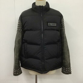 Supreme シュプリーム ダウンジャケット ジャケット、上着 Jacket UNDER COVER 23SS Puffer Jacket スタッズ 袖レザー【USED】【古着】【中古】10107061